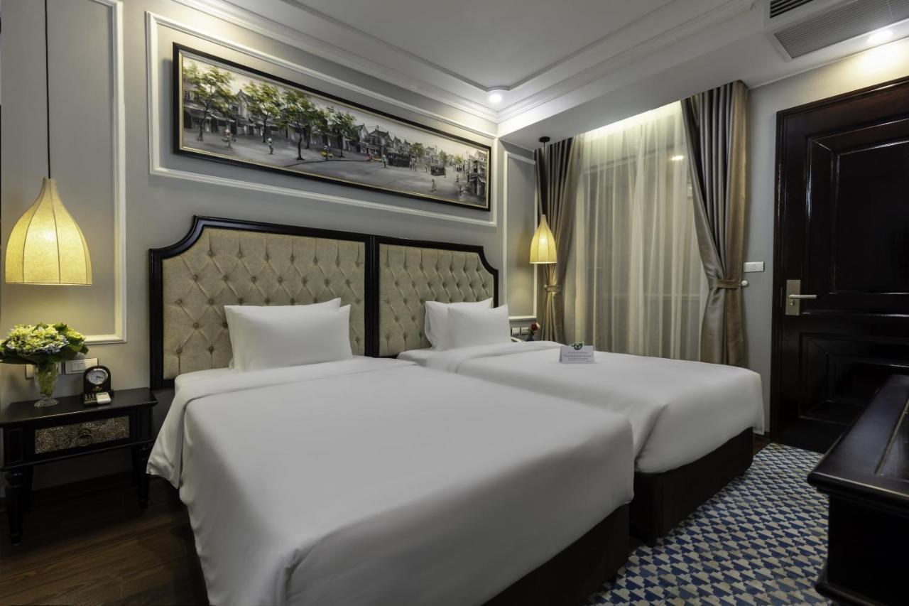 Babylon Premium Hotel & Spa Hanoi Buitenkant foto