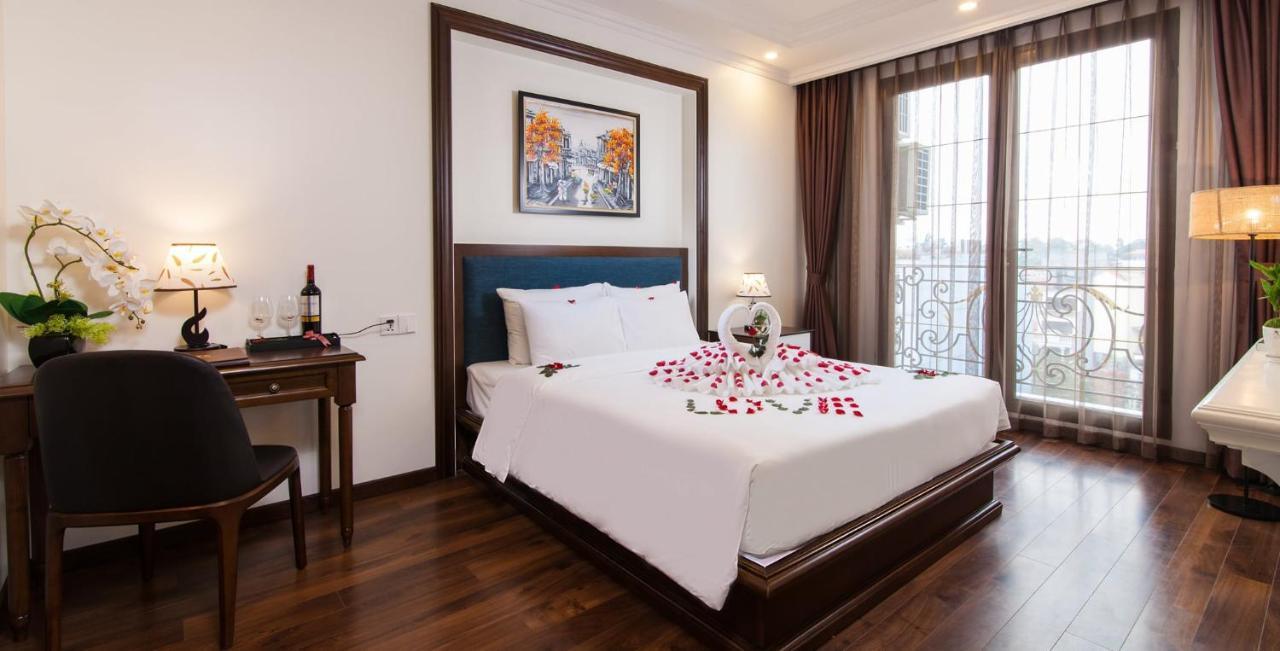 Babylon Premium Hotel & Spa Hanoi Buitenkant foto