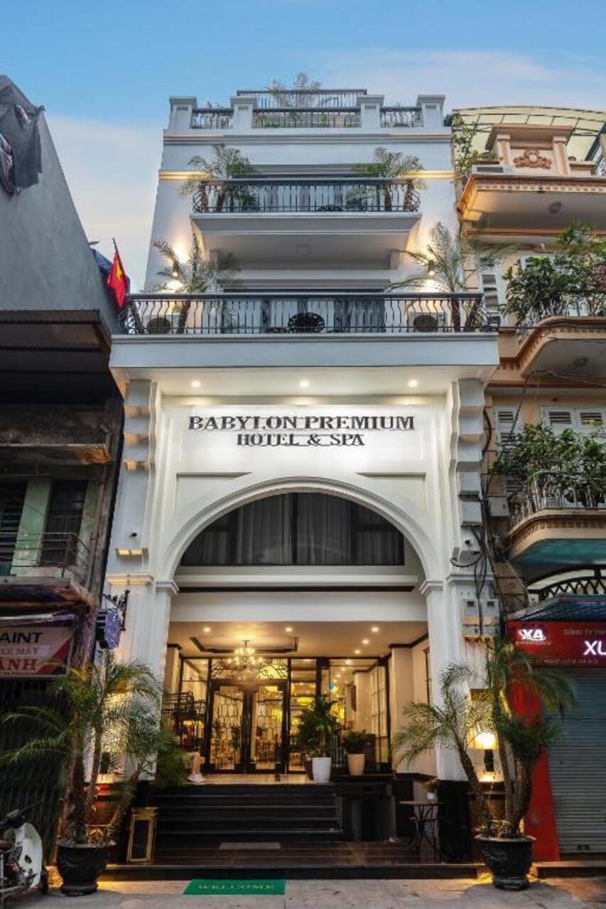 Babylon Premium Hotel & Spa Hanoi Buitenkant foto