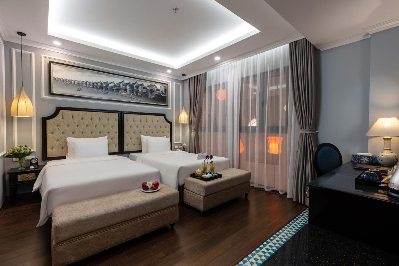 Babylon Premium Hotel & Spa Hanoi Buitenkant foto