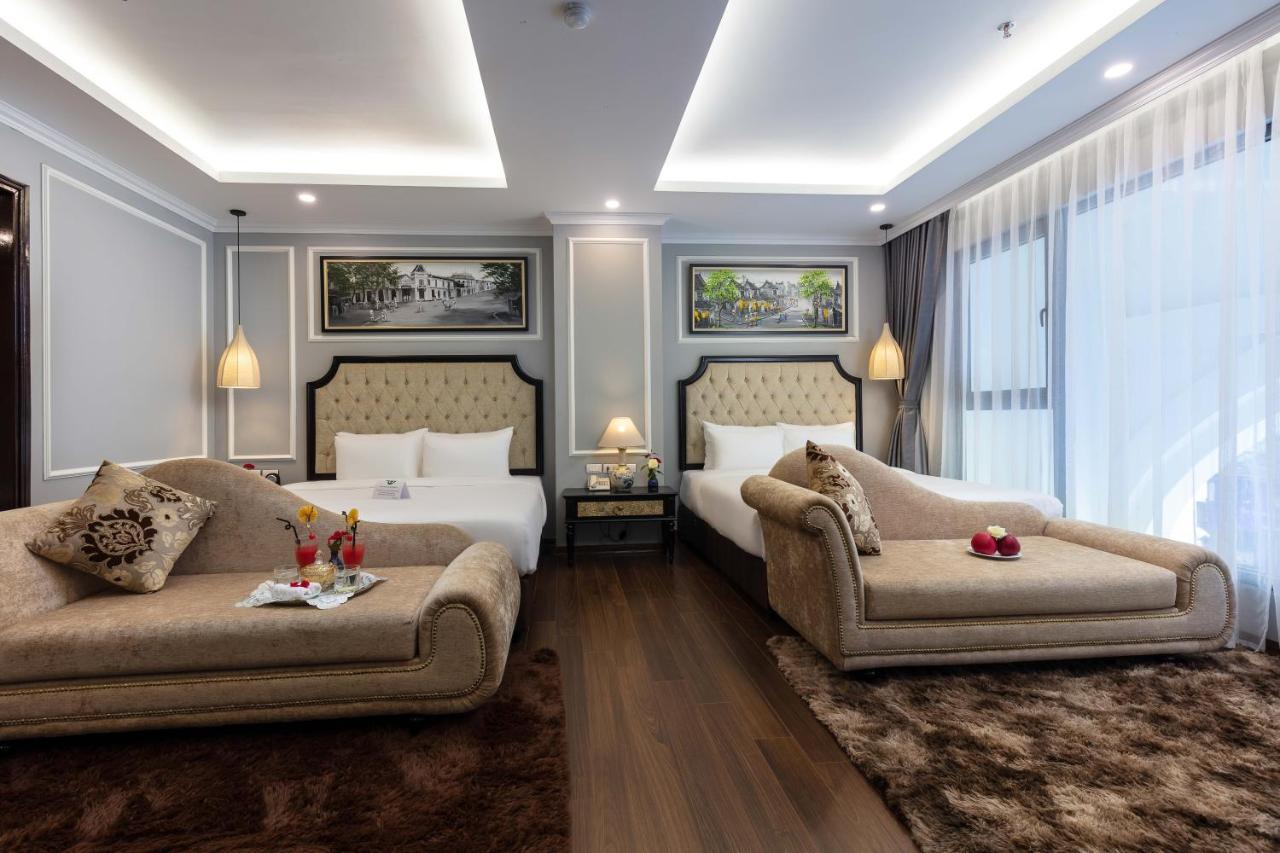 Babylon Premium Hotel & Spa Hanoi Buitenkant foto