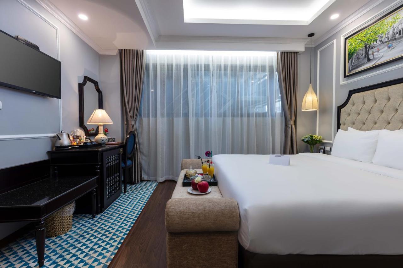 Babylon Premium Hotel & Spa Hanoi Buitenkant foto