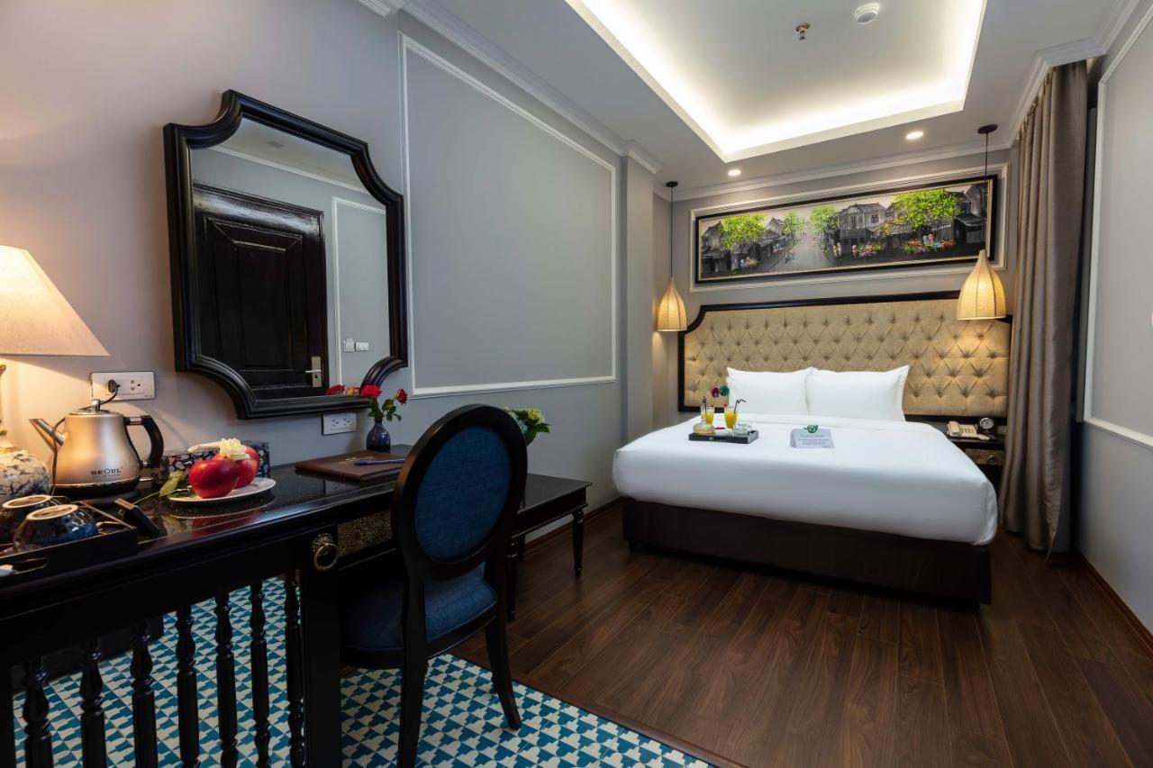 Babylon Premium Hotel & Spa Hanoi Buitenkant foto