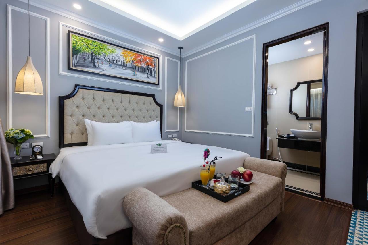 Babylon Premium Hotel & Spa Hanoi Buitenkant foto