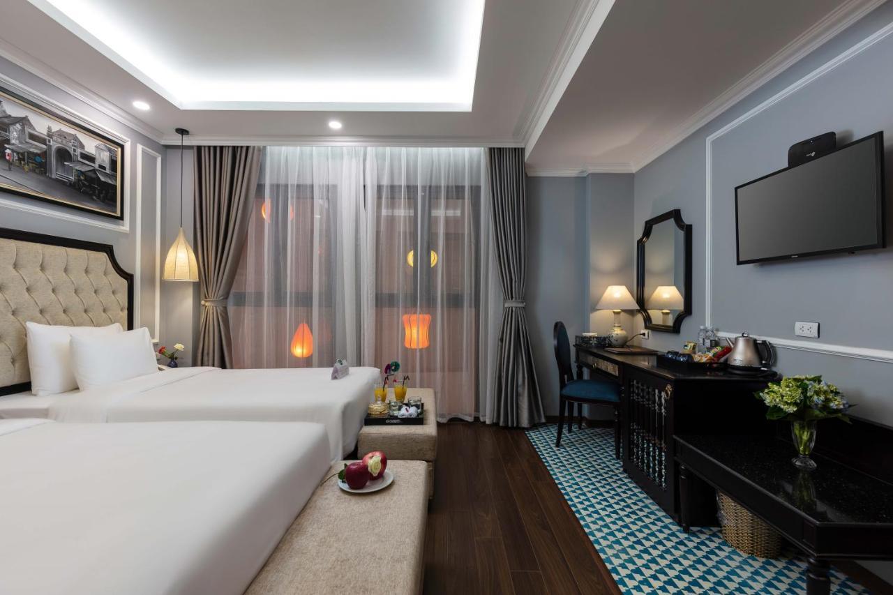 Babylon Premium Hotel & Spa Hanoi Buitenkant foto