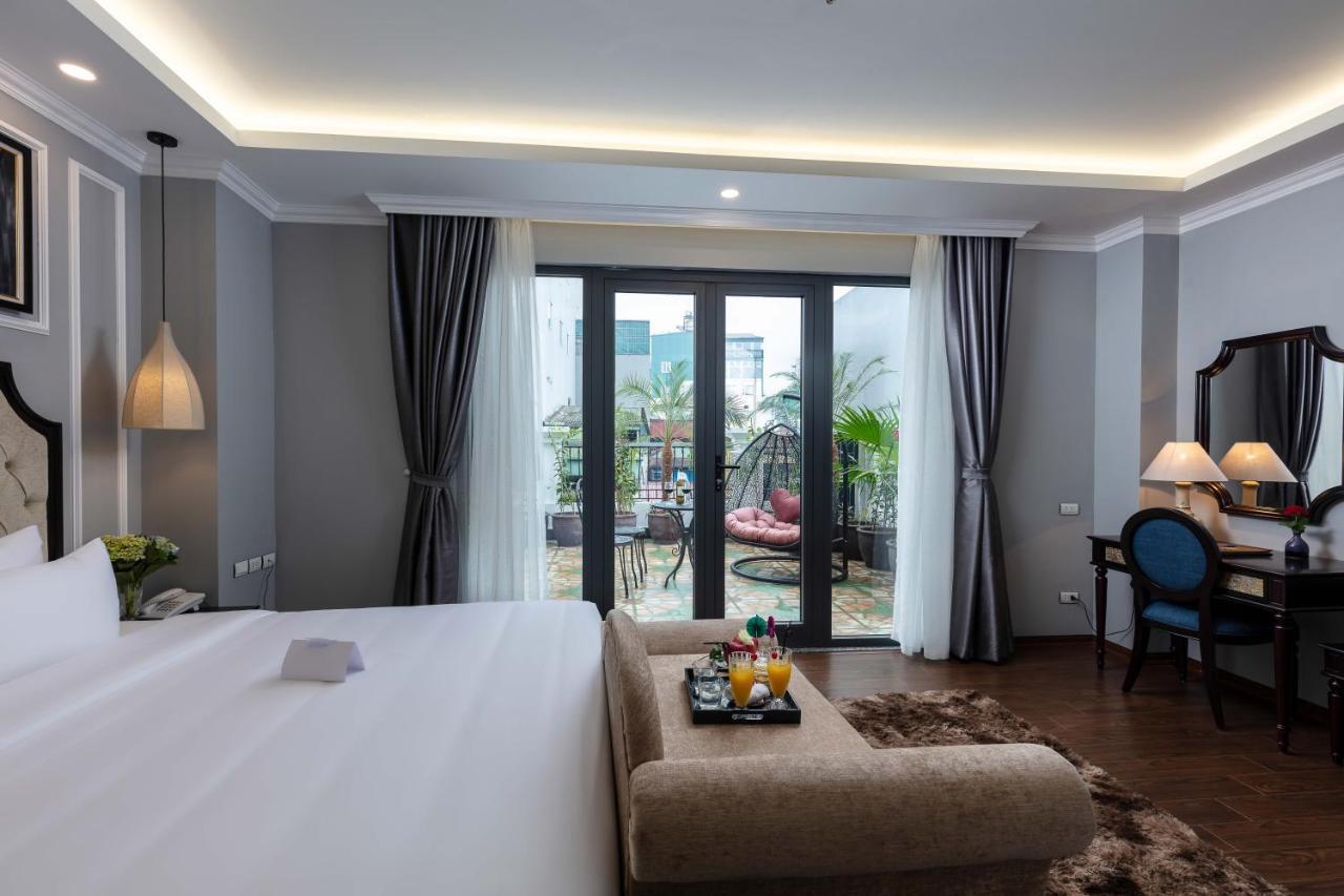 Babylon Premium Hotel & Spa Hanoi Buitenkant foto